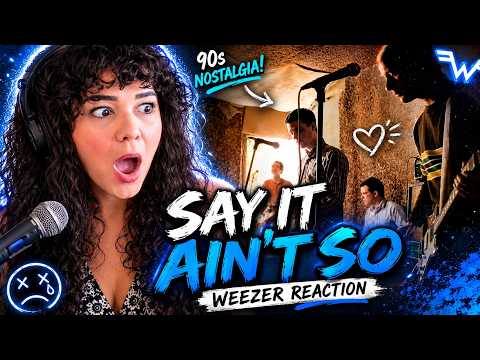 My FIRST TIME hearing Weezer – “Say It Ain’t So” | Opera Singer Reaction + Analysis