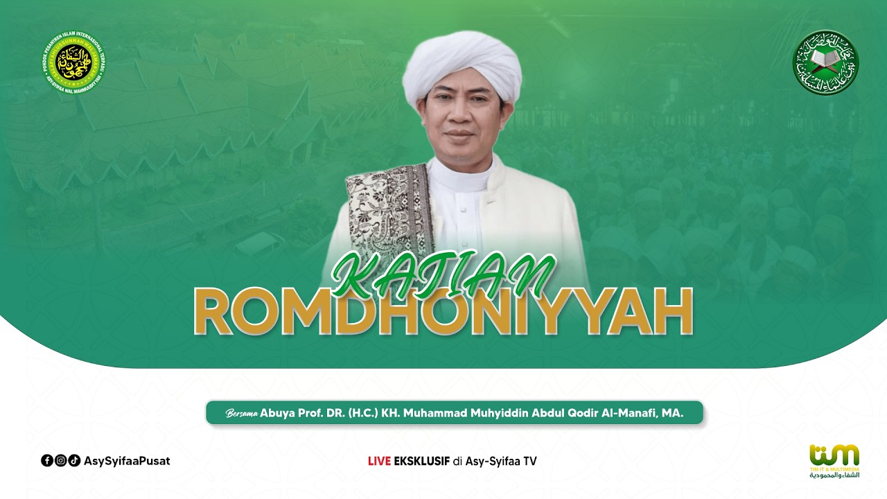 🔴LIVE KAJIAN ROMDHONIYYAH | PONPES ASY-SYIFAA WAL MAHMUUDIYYAH PUSAT