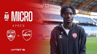Au Micro Avec Stredair Appuah Après Sochaux - Vafc 1-1