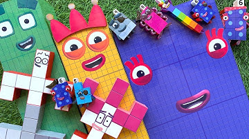 Looking for Numberblocks NEW 13084  Puzzle Tetris Shape ASMR  | Numberblocks Satisfying Video