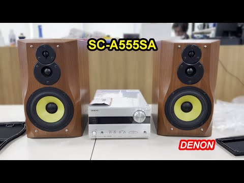 Denon SC-A555SA bookshelf speakers, great condition | Japan used