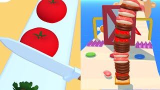 PerfectSlices🆚 SandwichRunner NewLevels Walkthrough Gameplay iOS,Android Videos TopFree MobileGames screenshot 5