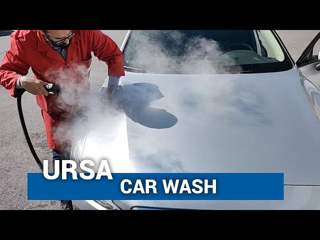 Ursa Car Wash pulitore vapore professionale BM2 temperatura 190°C