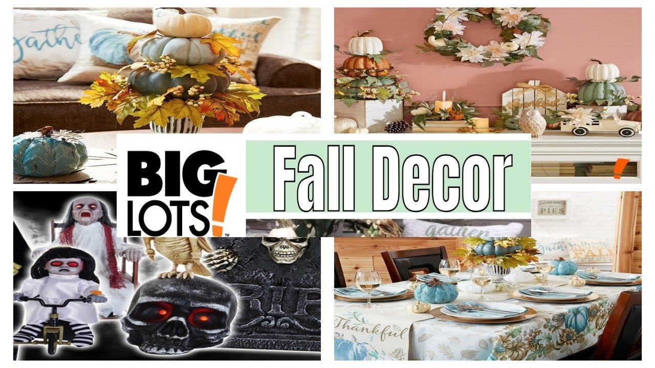 👑🍂🍁🎃🕷Big Lots Halloween & Fall 2020 Collection!! Beautiful Decor