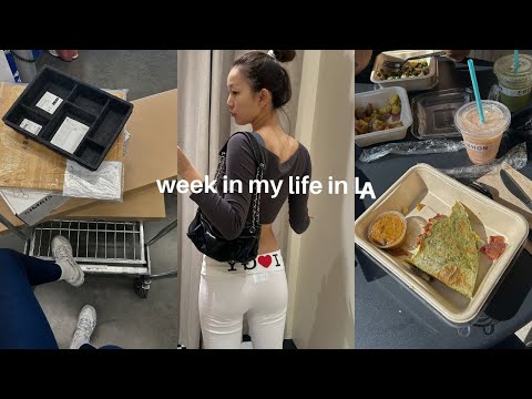 (VLOG) Life in LA 🎀 Beach day, 1:1 Pilates, New Furniture, Halloween Prep!