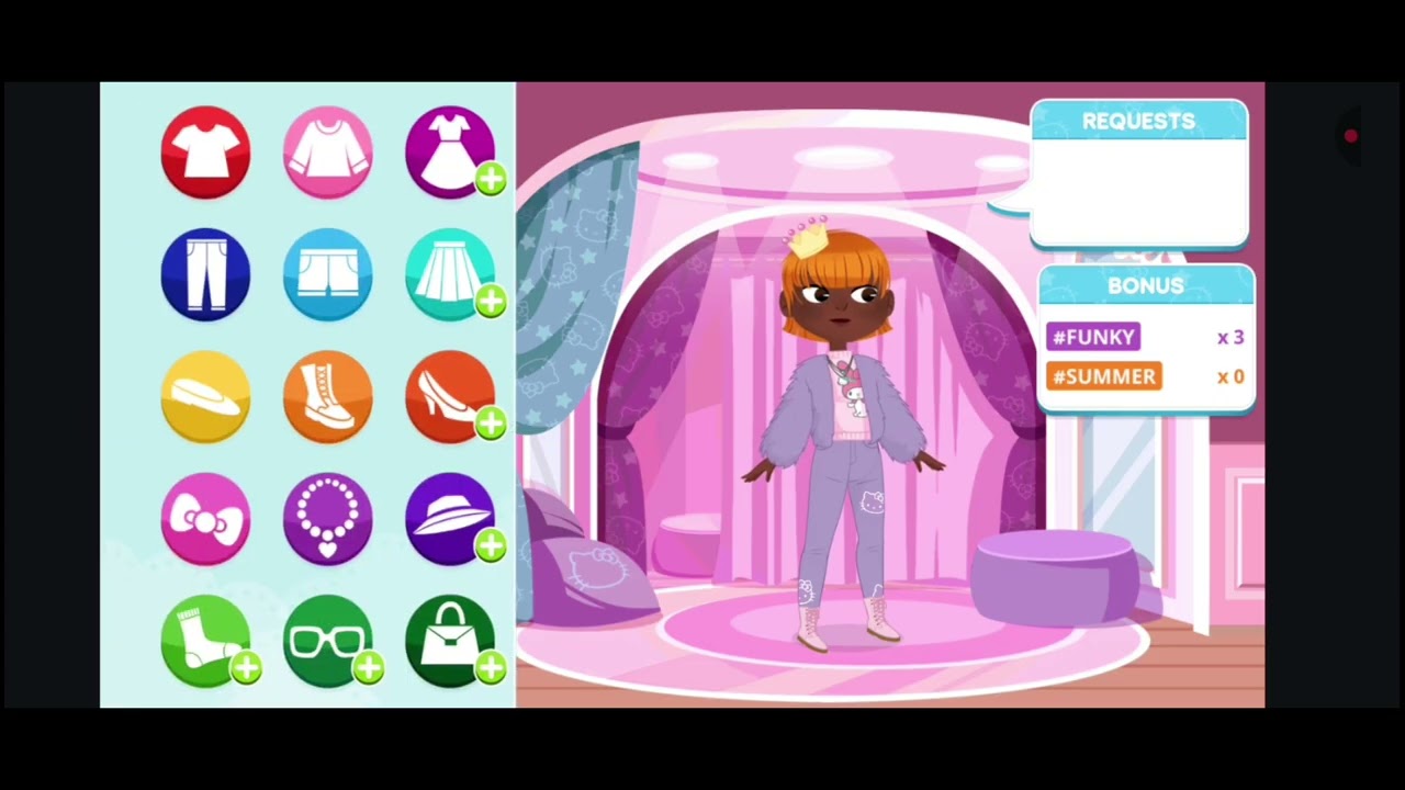 Hello kitty fashion star level 11-14 