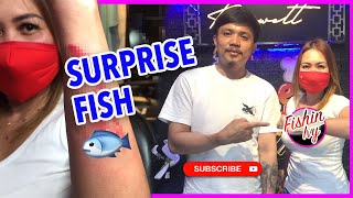 SURPRISE!!! |LADY ANGLER gets KOI w/@rholdzkieadventures9447 #fishtattoo#girlswhofish#mancing