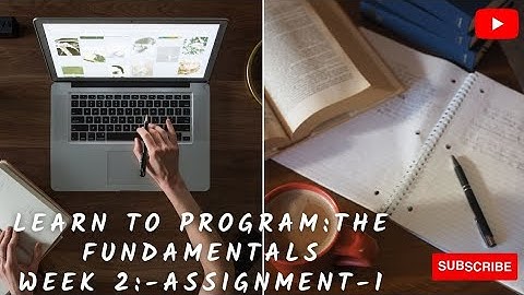 Learn to program:The fundamentals  week 2:-assignment 1|| White Devil ||