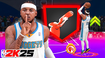 This CARMELO ANTHONY Build is UNGUARDABLE in RANDOM REC on NBA 2K25