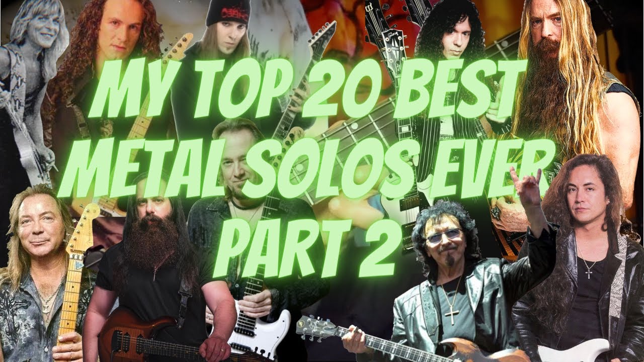 Top 20 Metal Guitar Solos Ever (Part 2) YouTube