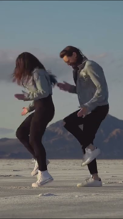 Dancing in the desert! Amazing views!