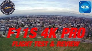 SJRC F11S 4K PRO = GPS Stabilized Camera Drone Full Test Flight Review And Tutorial