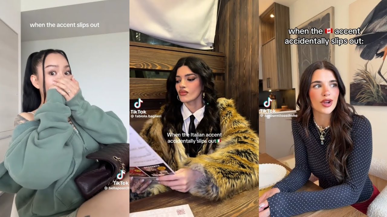 When the accent slips out || Tiktok Completion 