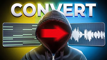 How to Convert MIDI Pattern to Audio Clips in FL Studio