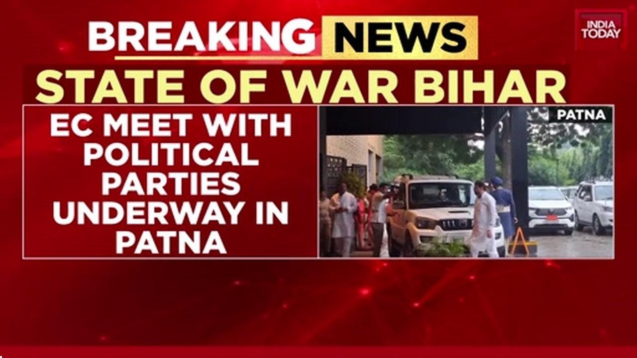 Bihar Assembly Polls: Election Commission Holds Key Meeting With 12 Parties In Patna | India Today