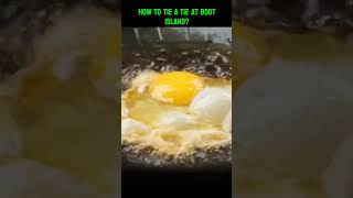 How to Tie a Tie at Boot Island? #food