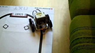 NXT fast line following robot
