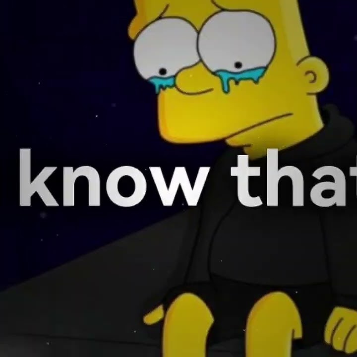 edit simpson sad  moment