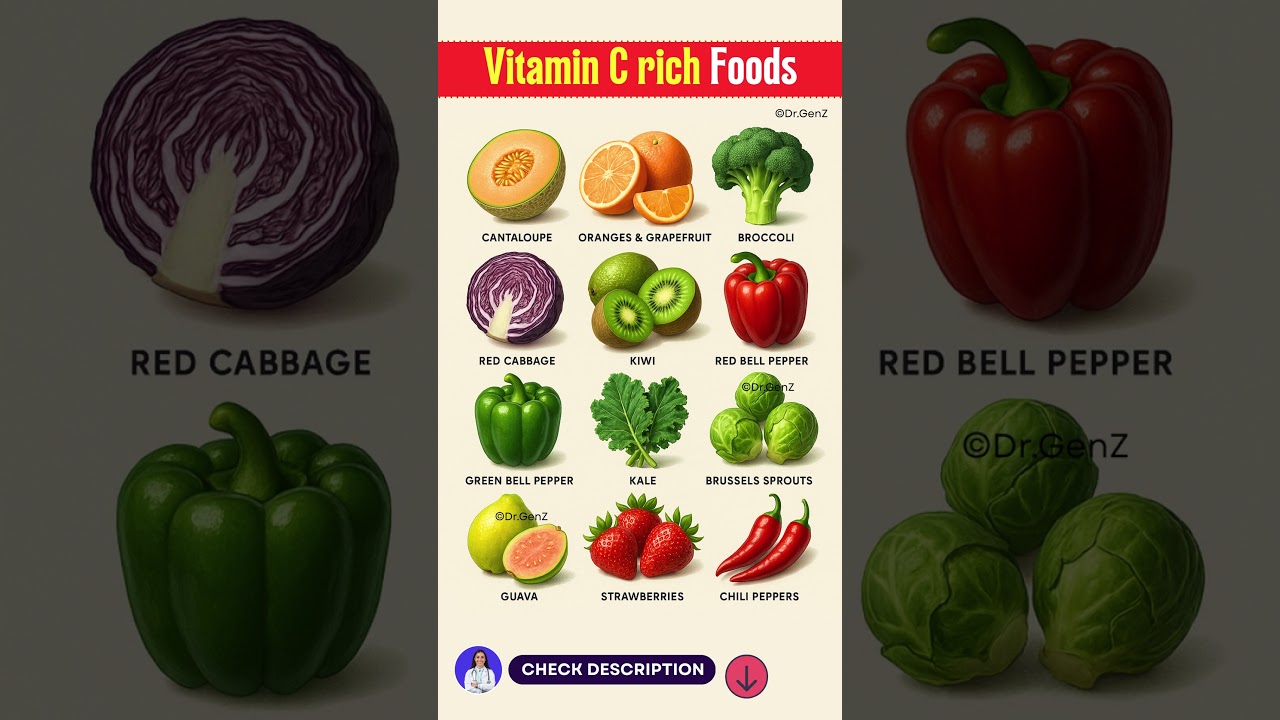 Top 12 Vitamin C Rich Foods for Better Immunity and Health | Vitamin C Rich Foods