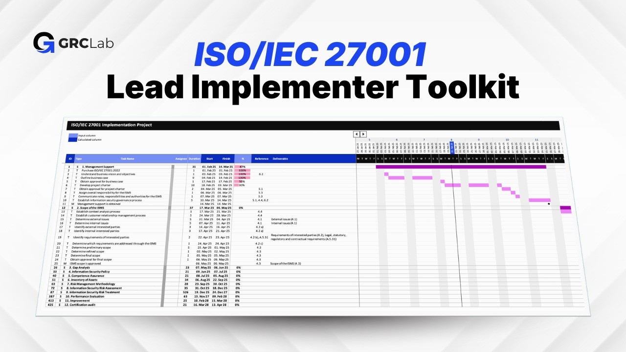 How to Implement ISO 27001: The Complete 12-Step Roadmap - YouTube