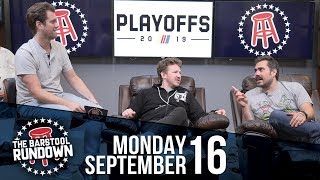 Barstool Makes NASCAR Debut - September 16, 2019 - Barstool Rundown