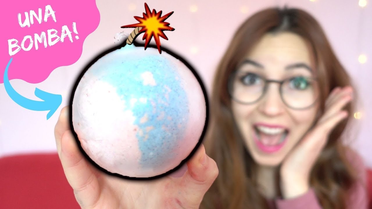 FACCIO UNA BOMBA IN CASA! * esperimento bombe da bagno fai da te*
