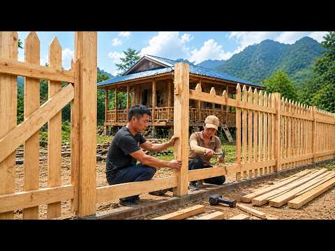 Man Spends 300 Days Building DREAM Log House For His Family