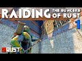 RAID Testing 2 FLOORSTACKED Bunkers In RUST