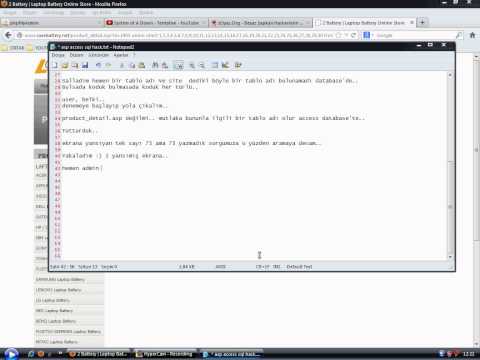 MsAccess SQL Injection Konu Anlatım