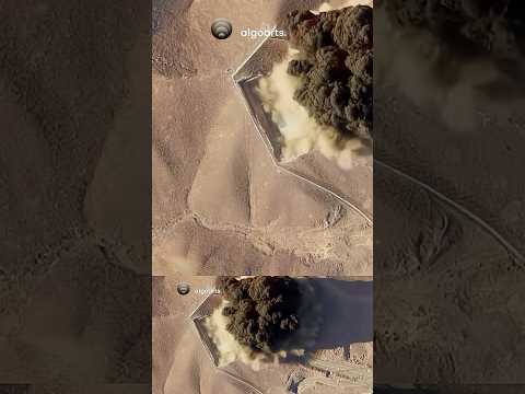 B-2 bomber destroys