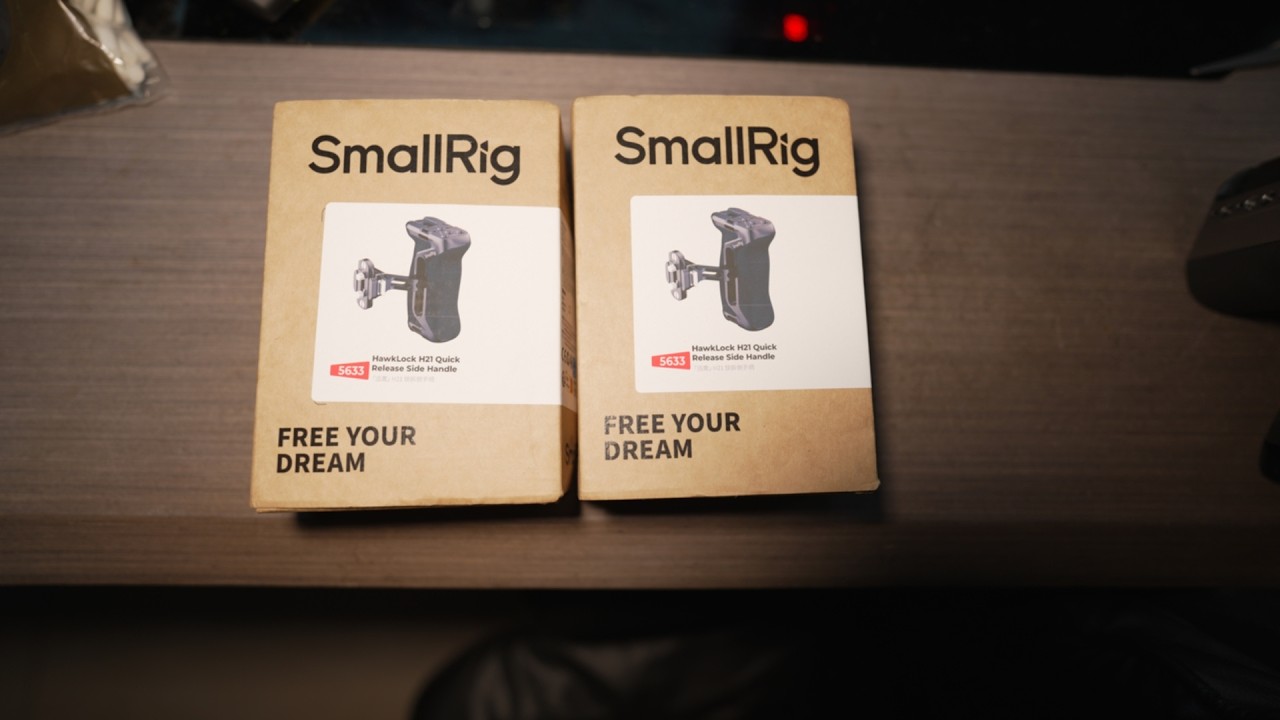 SmallRig 5633 HawkLock H21 Quick Release Side Handles Unboxing