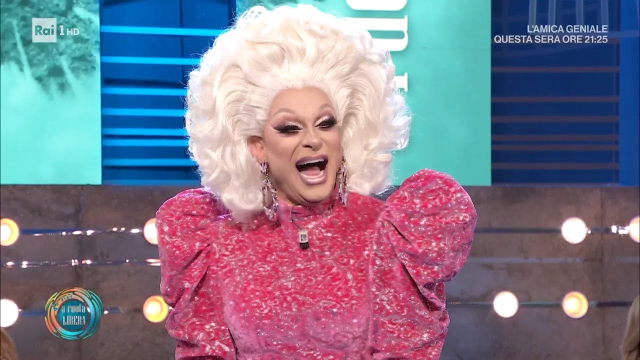 Priscilla, la drag queen più famosa d'Italia - Da noi... a ruota libera 13/02/2022