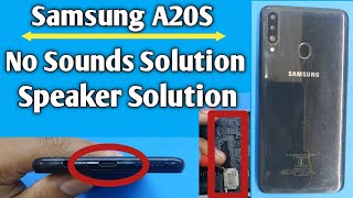 Samsung a20s speaker problem solution/samsung a20s ringer solution/a20s no sounds solution