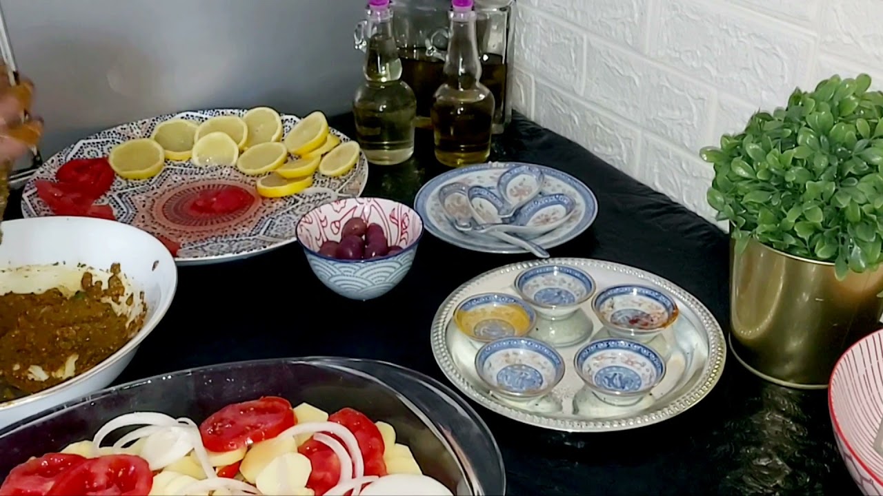 DAURADE AU FOUR RECETTE MAROCAINE.