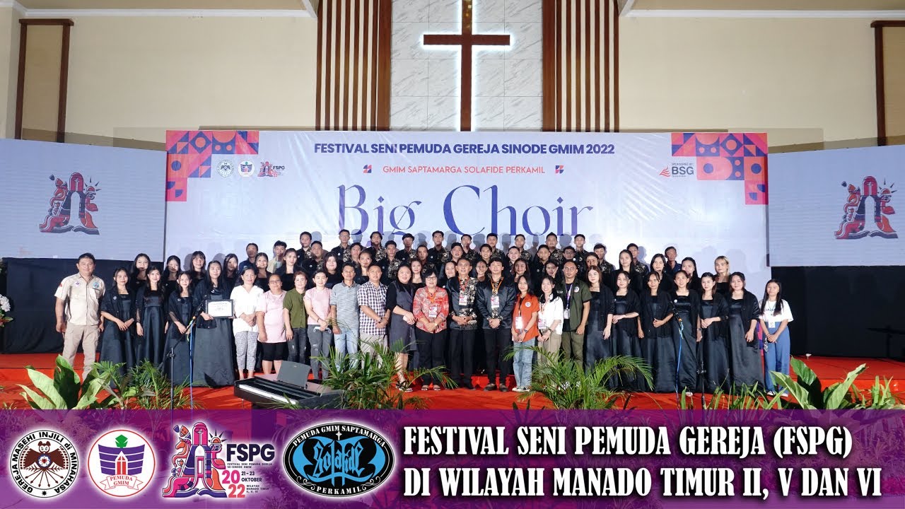 GMIM BAITEL RANOIAPO BIG CHOIR SERI B FSPG 2022 @ GMIM SAPTAMARGA SOLAFIDE PERKAMIL
