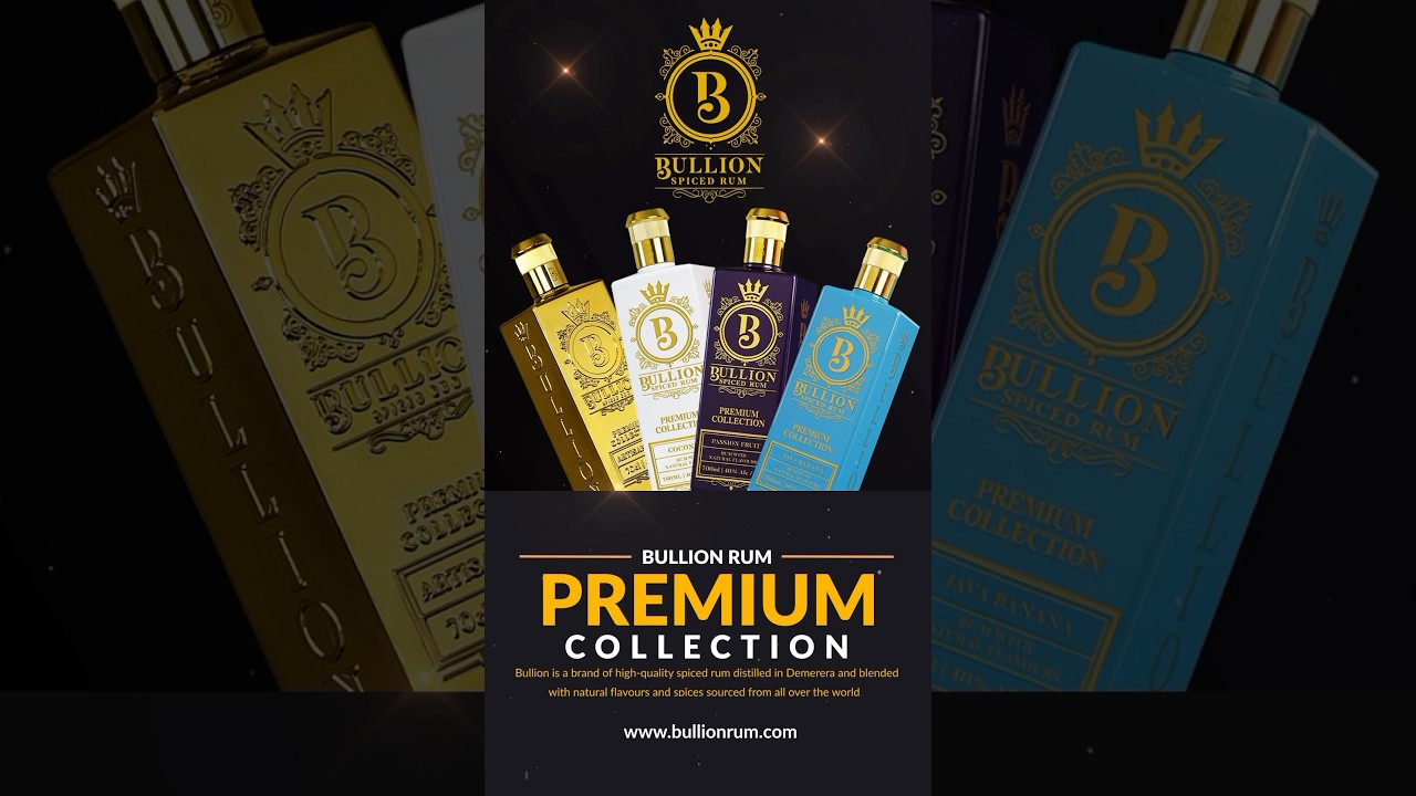 Bullion spiced rum premium collection 🥃👑 