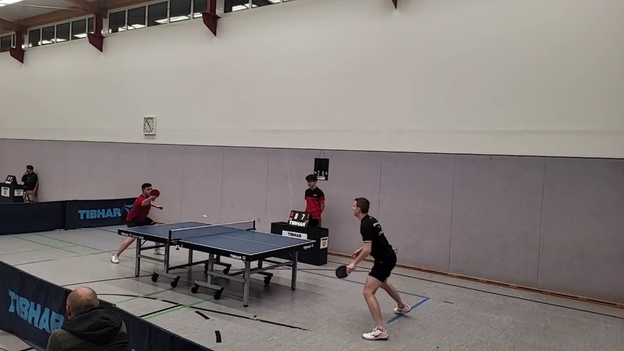 2 in einem Spiel?! 😲 | M. Dohmen vs. Y. Besier | Oberliga Tischtennis