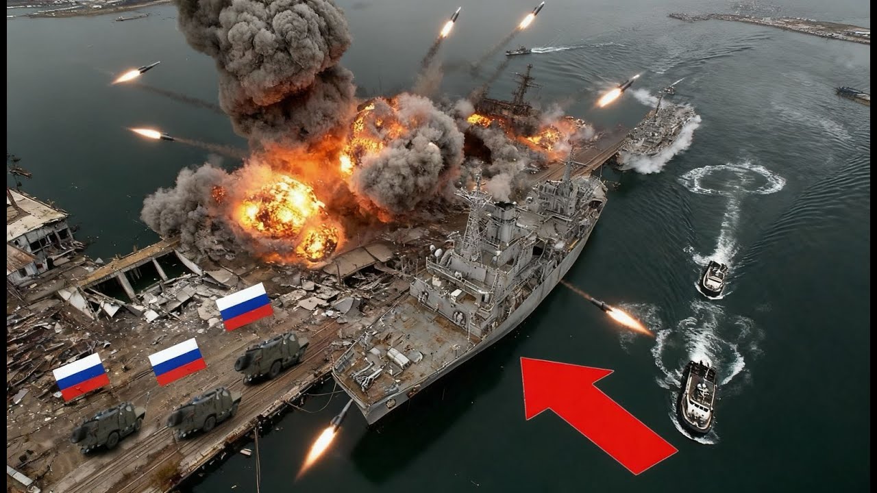 Ukraine Overloaded Novorossiysk With Drones — Then 4 Sea-Skimming Missiles Blew Up the S-400s