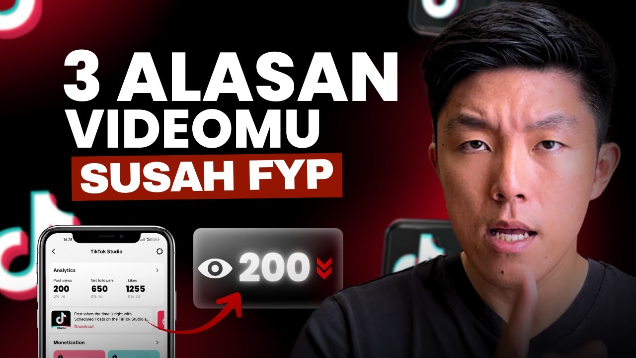 Video Tiktok Stuck di 200 View? Ini 3 Alasannya! - YouTube