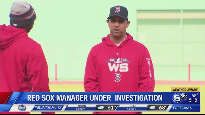 Red Sox manager Alex Cora fired in sign-stealing scandal