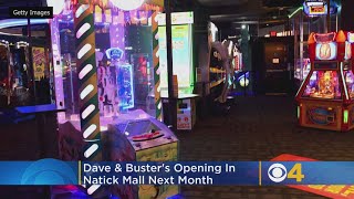 Dave & Buster’s Opening In Natick Mall Next Month, Hiring For 200+ Positions