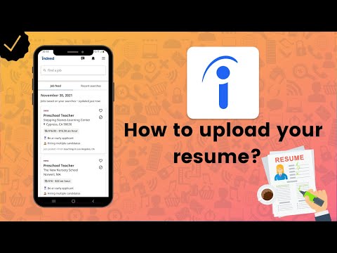 How to upload your resume on Indeed? - Indeed Tips