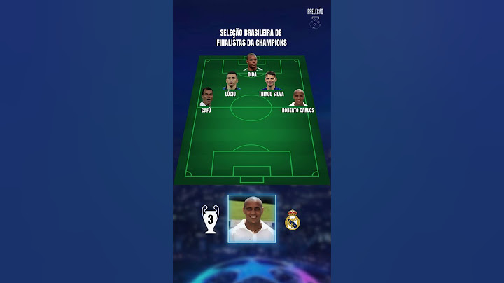 Seleção Brasileira de finalistas da Champions!    #futebol #ligadoscampeoes