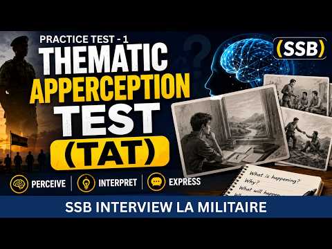 SSB TAT Practice Test 2026 | Master Thematic Apperception Test for SSB Psychology Preparation