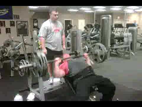 Silverback Gorilla Loose in Gym!!! Incline Bench 315 pounds 7 times