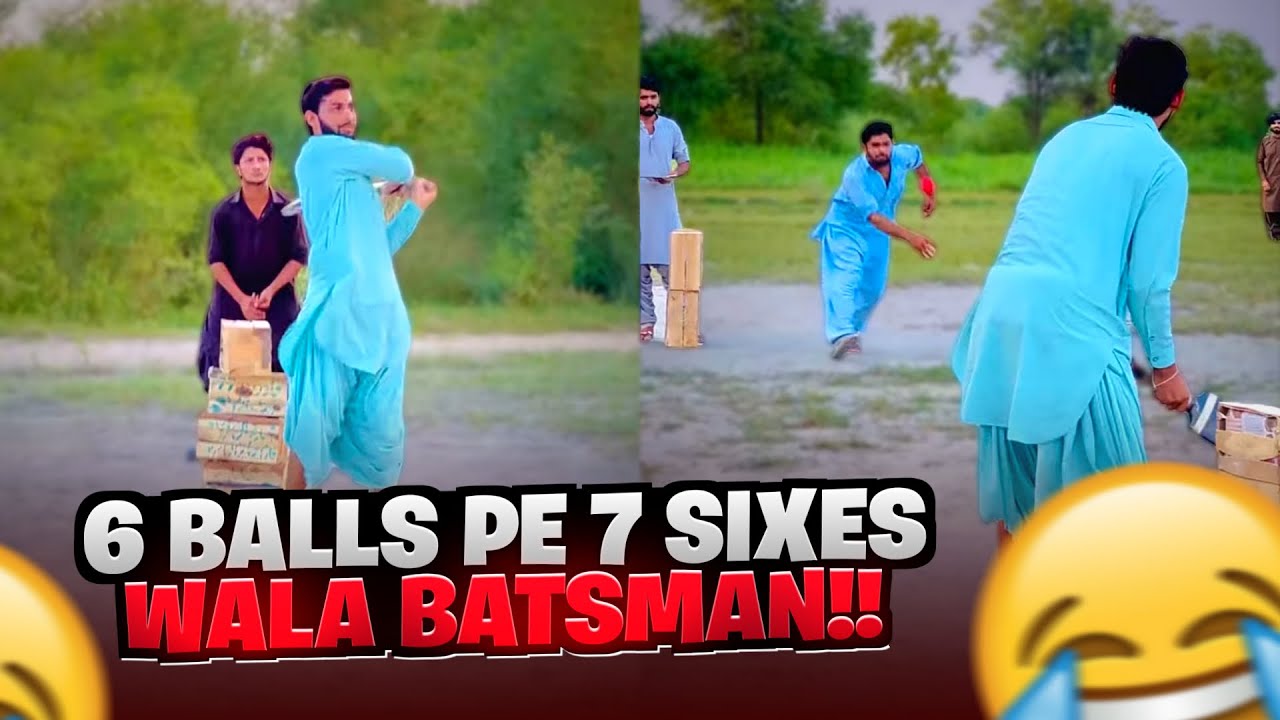 6 Ball Pay 7 Sixes Lagane Wala Batsman 🏏