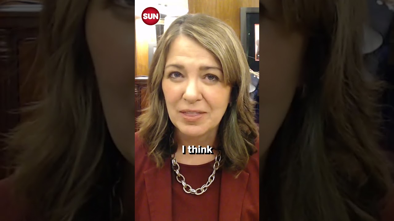 Alberta Premier Danielle Smith explains why Albertans are worried by using a Trump analogy.