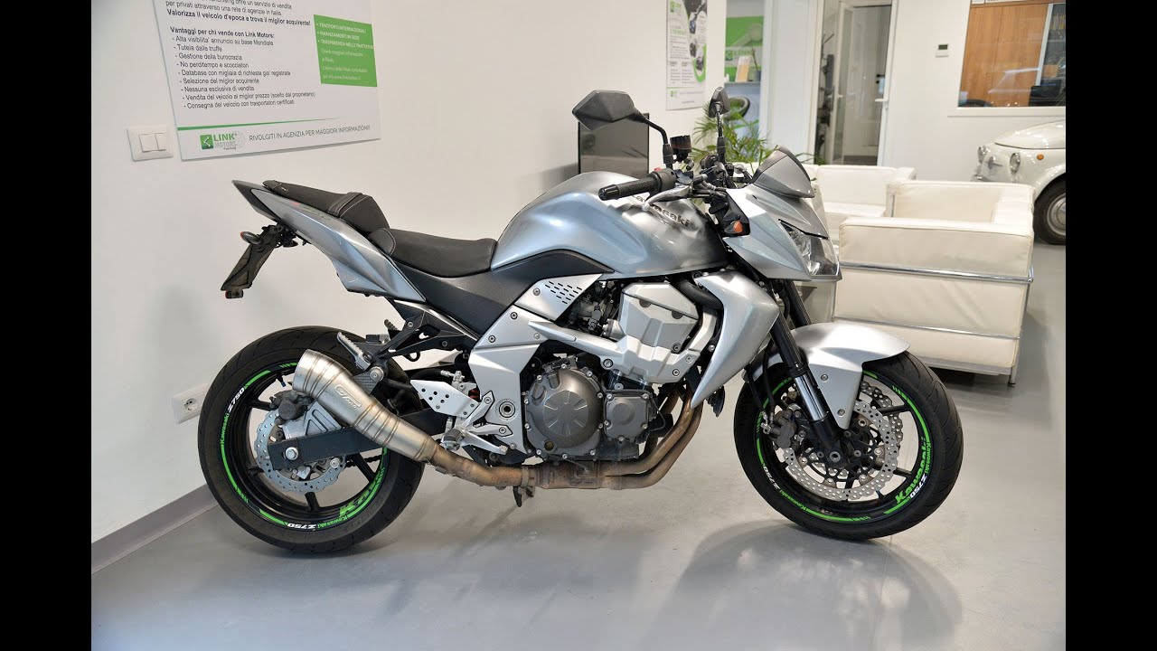 Kawasaki Z750 del 2008 - YouTube