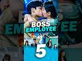Top 5 Trending Boss Employee Korean Drama in Hindi Dubbed #shorts #kdrama #bossemployeelovestory