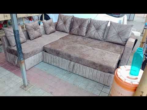 Latest Sofa Cum Bed With Launcher Storage Sofa Cum bed price-45000/